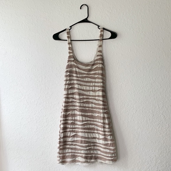 Free People Ruffle Bodycon Mini Dress! - Picture 3 of 5